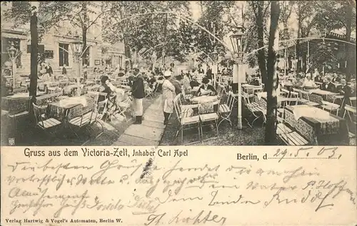 Berlin Victoria Zelt