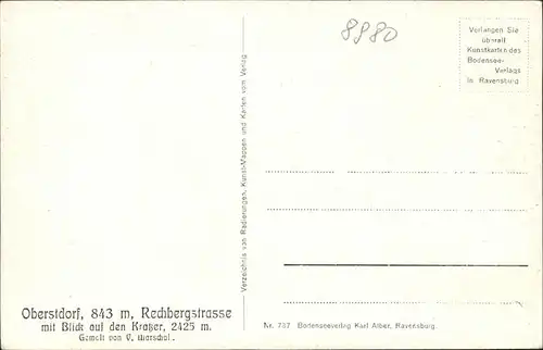 Oberstdorf Rechbergstrasse Kuenstler V Marschall