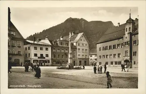 Immenstadt Allgaeu Hauptplatz