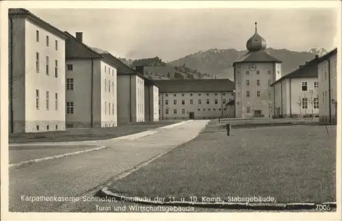 Sonthofen Oberallgaeu Karpathenkaserne 