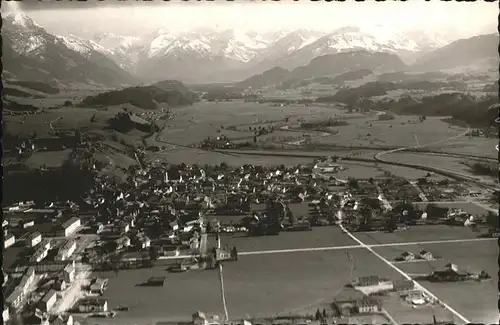 Sonthofen Oberallgaeu Fliegeraufnahme 