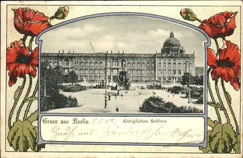 Berlin  Schloss Blume