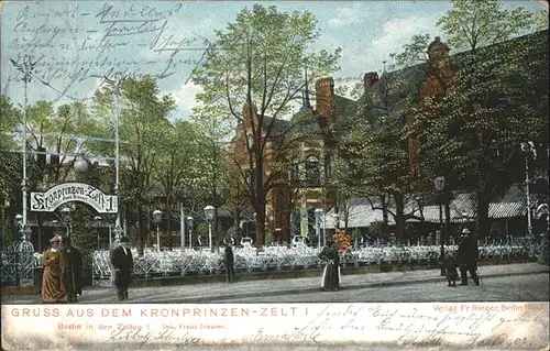 Berlin Kronprinzen Zelt