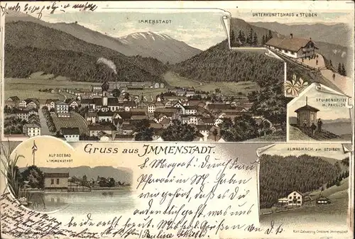 Immenstadt Allgaeu Alpseebad Almagmach