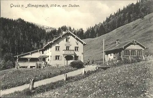 Immenstadt Allgaeu [Stempelabschlag] Almagmach