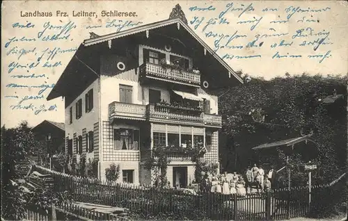 Schliersee Landhaus Leitner