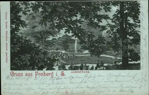 Freiberg Sachsen Albertpark