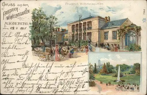 Magdeburg Friedrich Wilhelmsgarten 