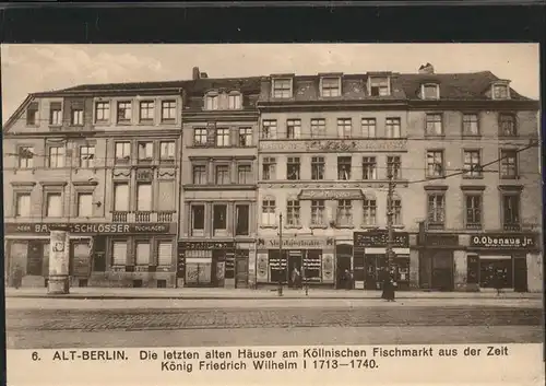 Berlin Koellnischen Fischmarkt 