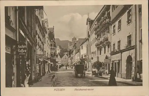 Fuessen Reichenstrasse Kutsche