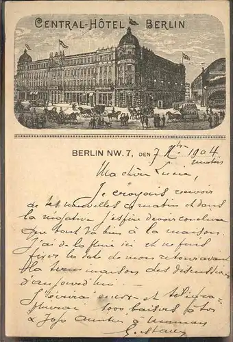 Berlin Central Hotel Kutsche 