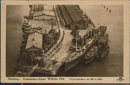 Hamburg Kuhwaerder
kaiser Wilhelm Hoeft
Fliegeraufnahme