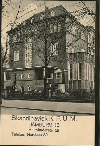 Hamburg Skandinavisk K.F.U.M.
Helmhuderstr.39