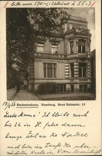 Hamburg Studentenhaus
Neue Rabenstrasse 13