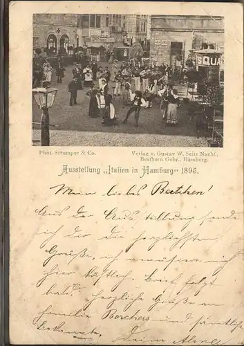 Hamburg Ausstellung Italien in Hamburg 1895