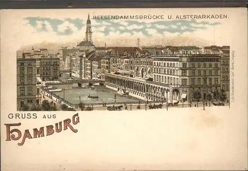 Hamburg Reesendammsbruecke
Alsterkaskaden