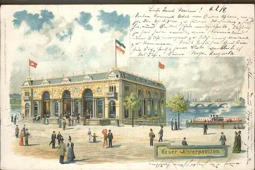 Hamburg Neuer Alsterpavillon