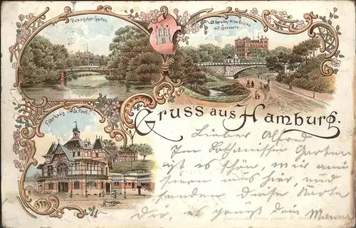 Hamburg Karsten-Miles-Bruecke
Botanischer Garten
Faehrhaus St. Pauli