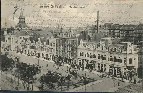 Hamburg St. Pauli Spielbudenplatz