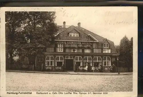 Hamburg Fuhlsbuettel Cafe Otto Lenffer