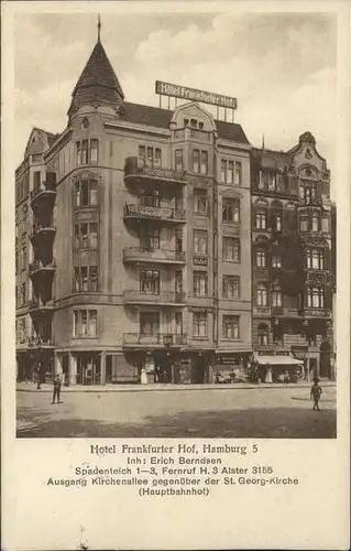 Hamburg Hotel Frankfurter Hof