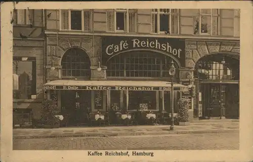 Hamburg Cafe Reichshof