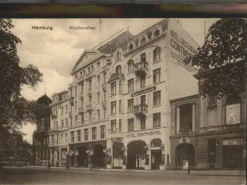 Hamburg Kirchenallee Hotel Continental