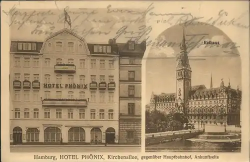 Hamburg Hotel Phoenix Kirchenallee Rathaus