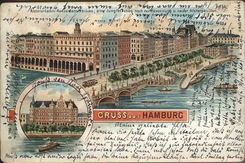 Hamburg Hamburger Hof Jungfernstieg