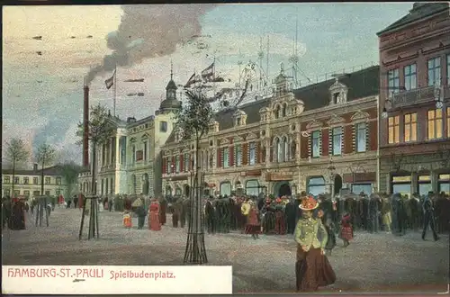 Hamburg St Pauli Spielbudenplatz 