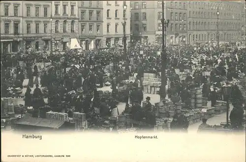 Hamburg Hopfenmarkt