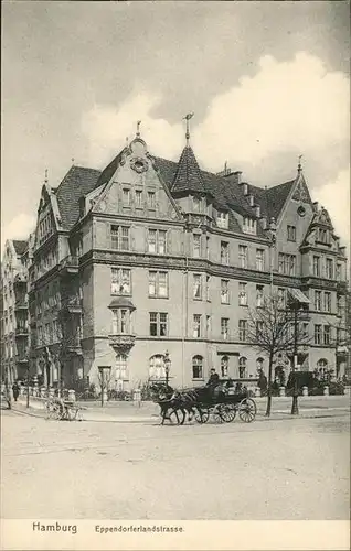 Hamburg Eppendorferlandstrasse Kutsche