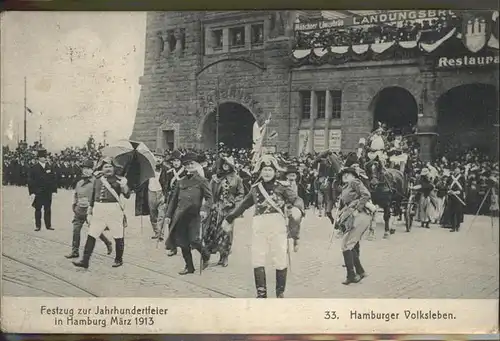 Hamburg Festzug Jahrhundertfeier