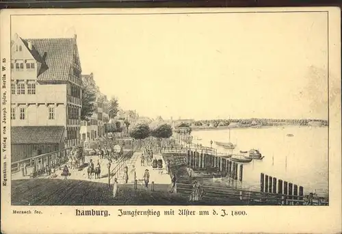 Hamburg Jungfernstieg 