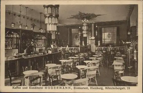 Hamburg Kaffee Konditorei Hodermann