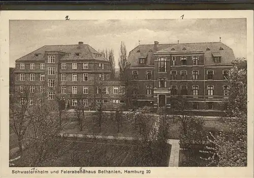 Hamburg Schwesternheim Feierabendhaus Bethanien