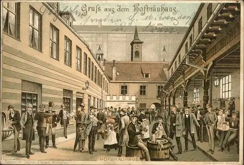 Muenchen Hofbraeuhaus