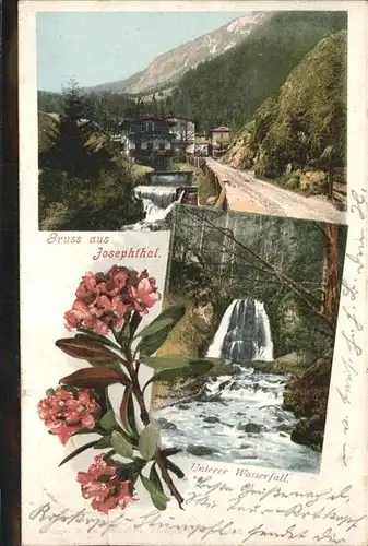 Schliersee Josephthal Wasserfall