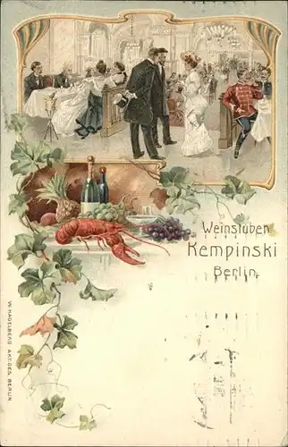 Berlin Weinstube Kepinski