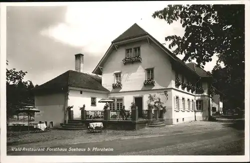 Pforzheim Restaurant Forsthaus Seehaus