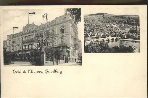 Heidelberg Hotel Europe Bruecke