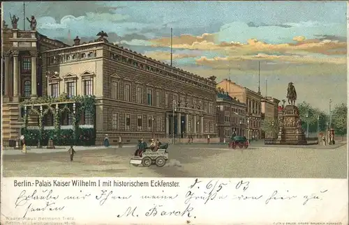 Berlin Palais Kaiser Wilhelm 