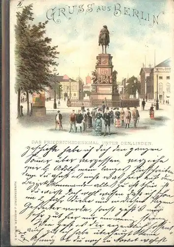 Berlin Friedrichs Denkmal 