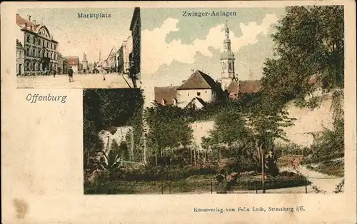 Offenburg Zwinger Anlagen Marktplatz 