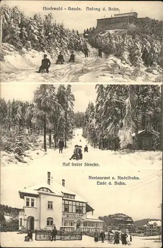 Oybin Rodelbahn Hochwald
Hochwald-Baude