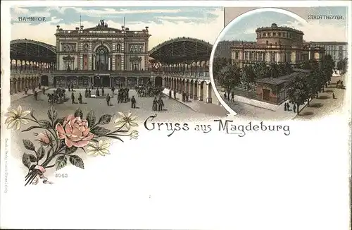 Magdeburg Stadttheater Bahnhof