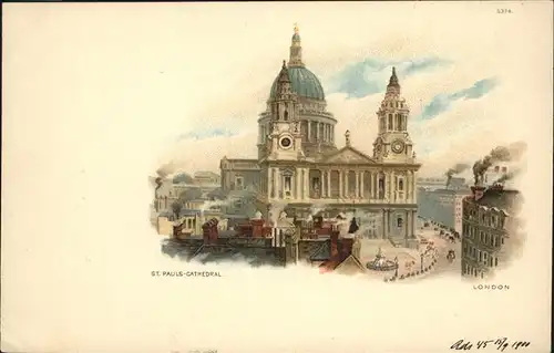 London St. Paul`s Cathedral Kat. City of London