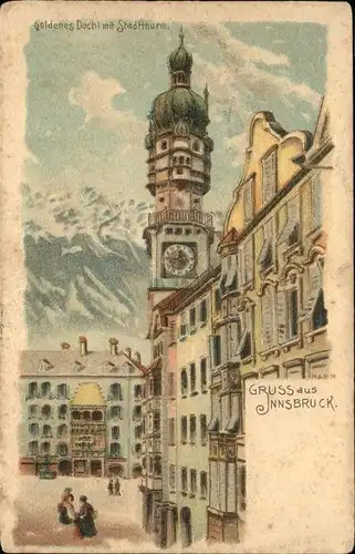 Innsbruck Goldenes Dach Kat. Innsbruck