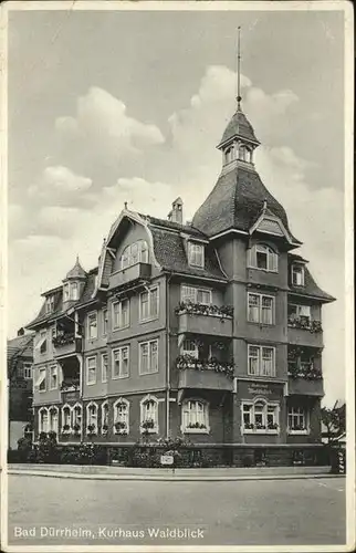 Bad Duerrheim Kurhaus Waldblick Kat. Bad Duerrheim