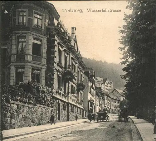 Triberg Wasserfallstrasse Kat. Triberg im Schwarzwald